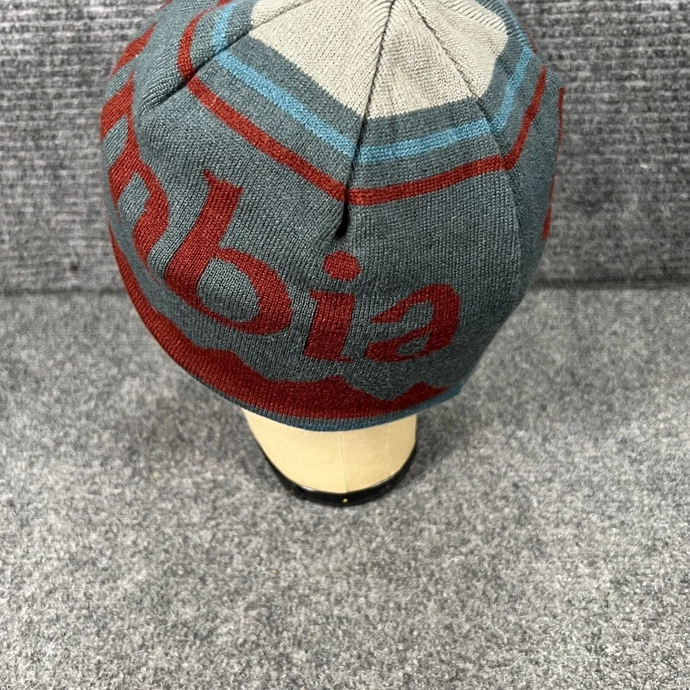 Columbia Cap Hat One Size Red Unisex Adult Stocking  Beanie Soft Warm